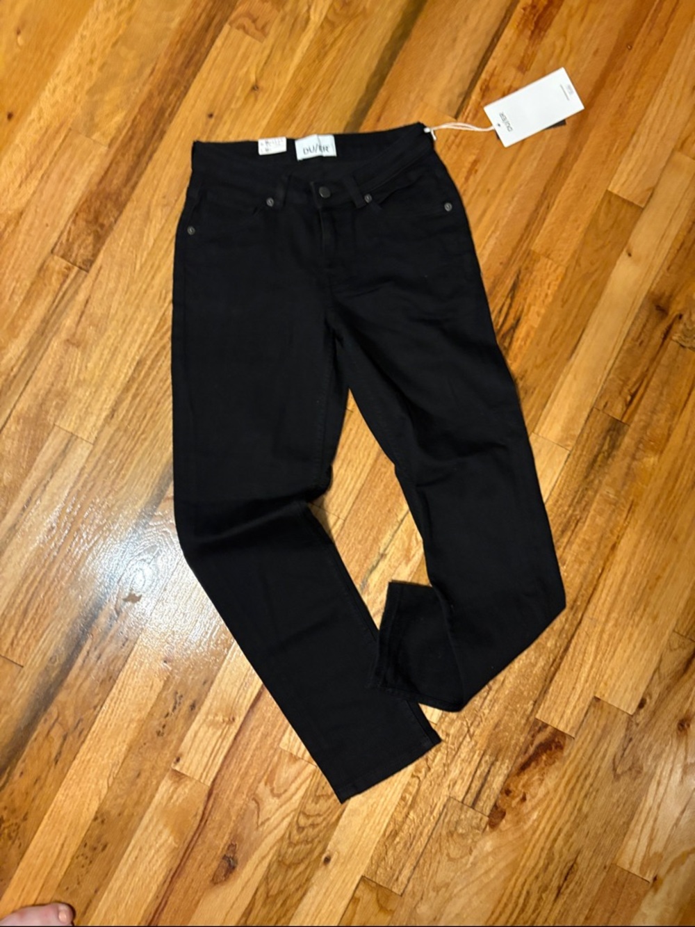 Black Women’s Jeans - Unbranded Classic High-Rise Slim Fit
